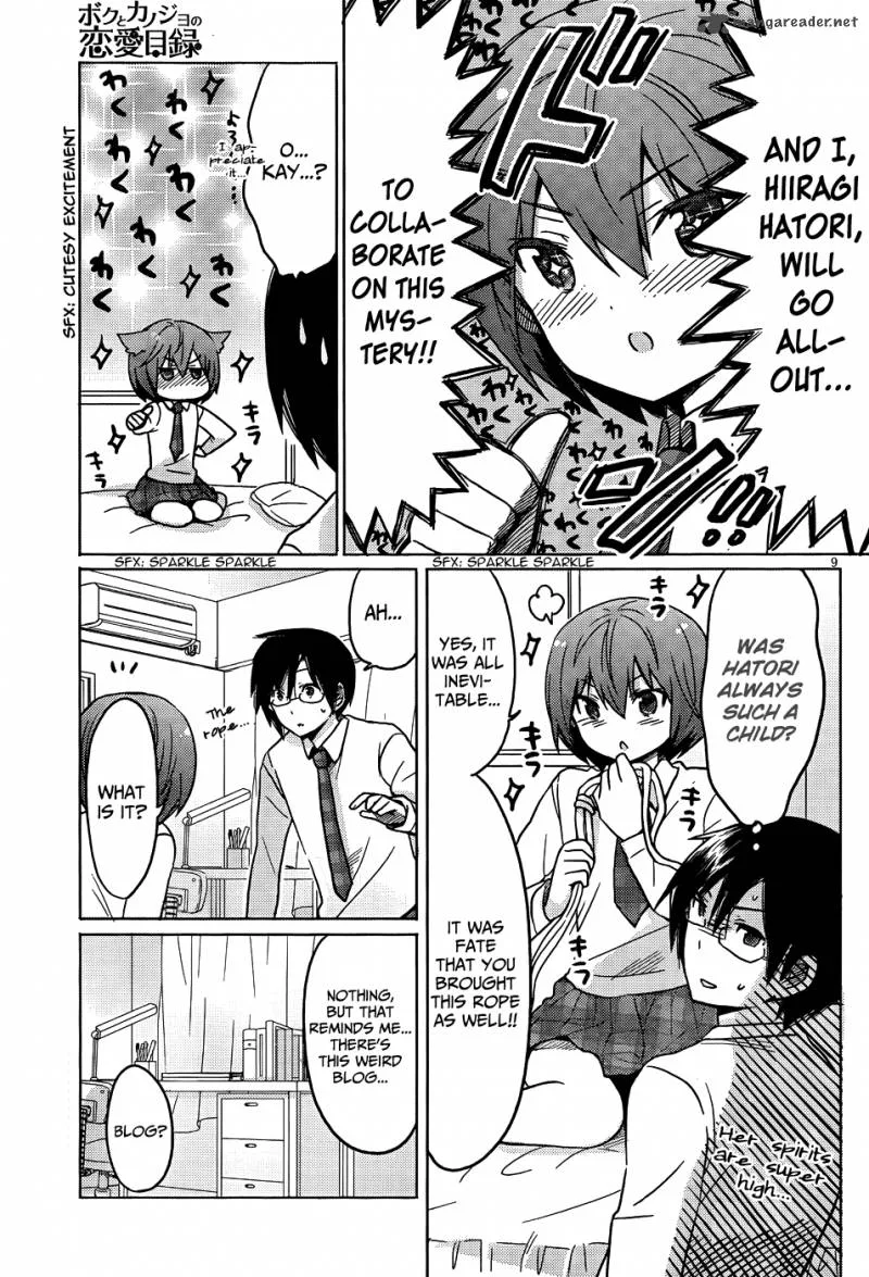 Boku to Kanojo no Renai Mokuroku Chapter 11 page 10