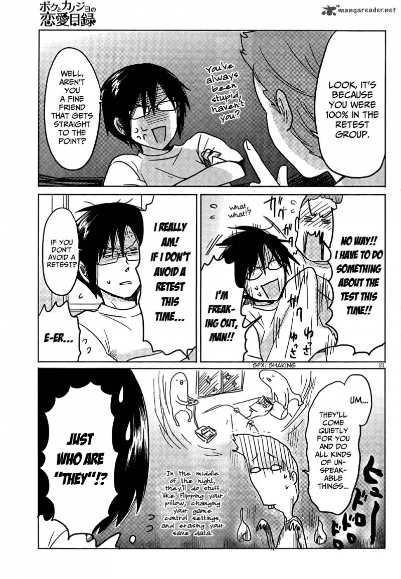 Boku to Kanojo no Renai Mokuroku Chapter 11 page 22