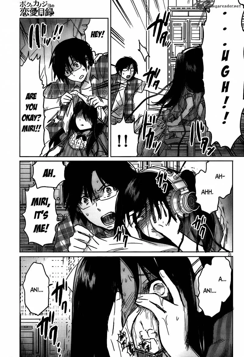 Boku to Kanojo no Renai Mokuroku Chapter 12 page 21