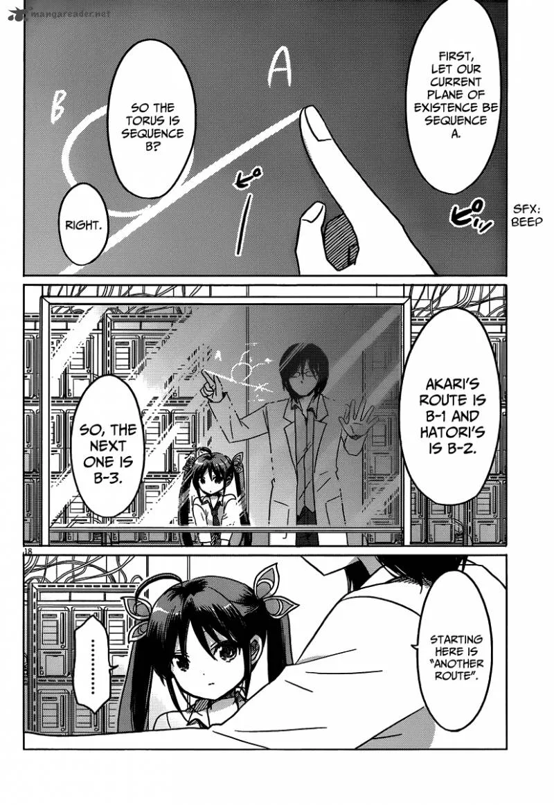 Boku to Kanojo no Renai Mokuroku Chapter 14 page 19