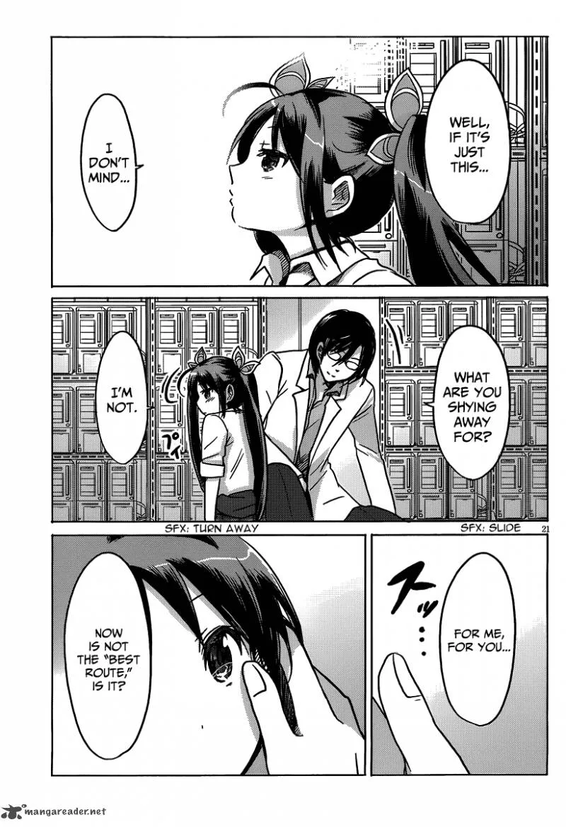 Boku to Kanojo no Renai Mokuroku Chapter 14 page 22