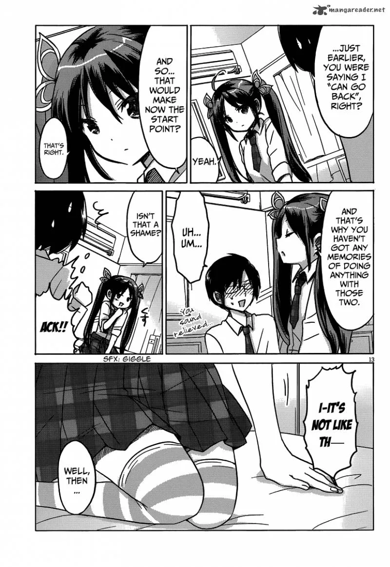 Boku to Kanojo no Renai Mokuroku Chapter 14 page 14