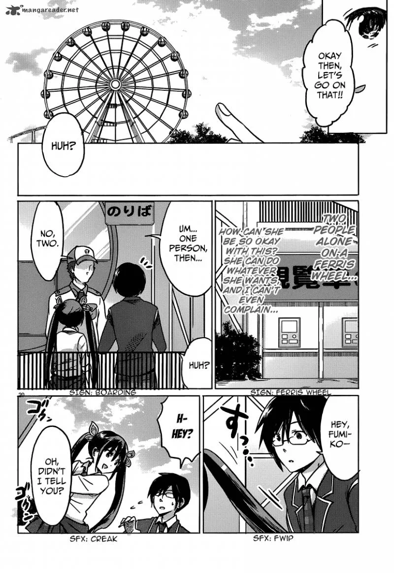 Boku to Kanojo no Renai Mokuroku Chapter 15 page 21