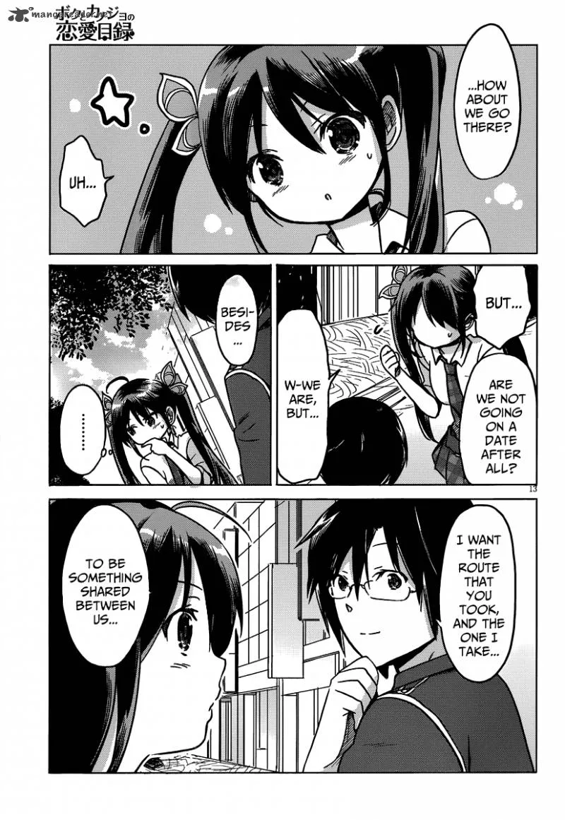 Boku to Kanojo no Renai Mokuroku Chapter 15 page 14