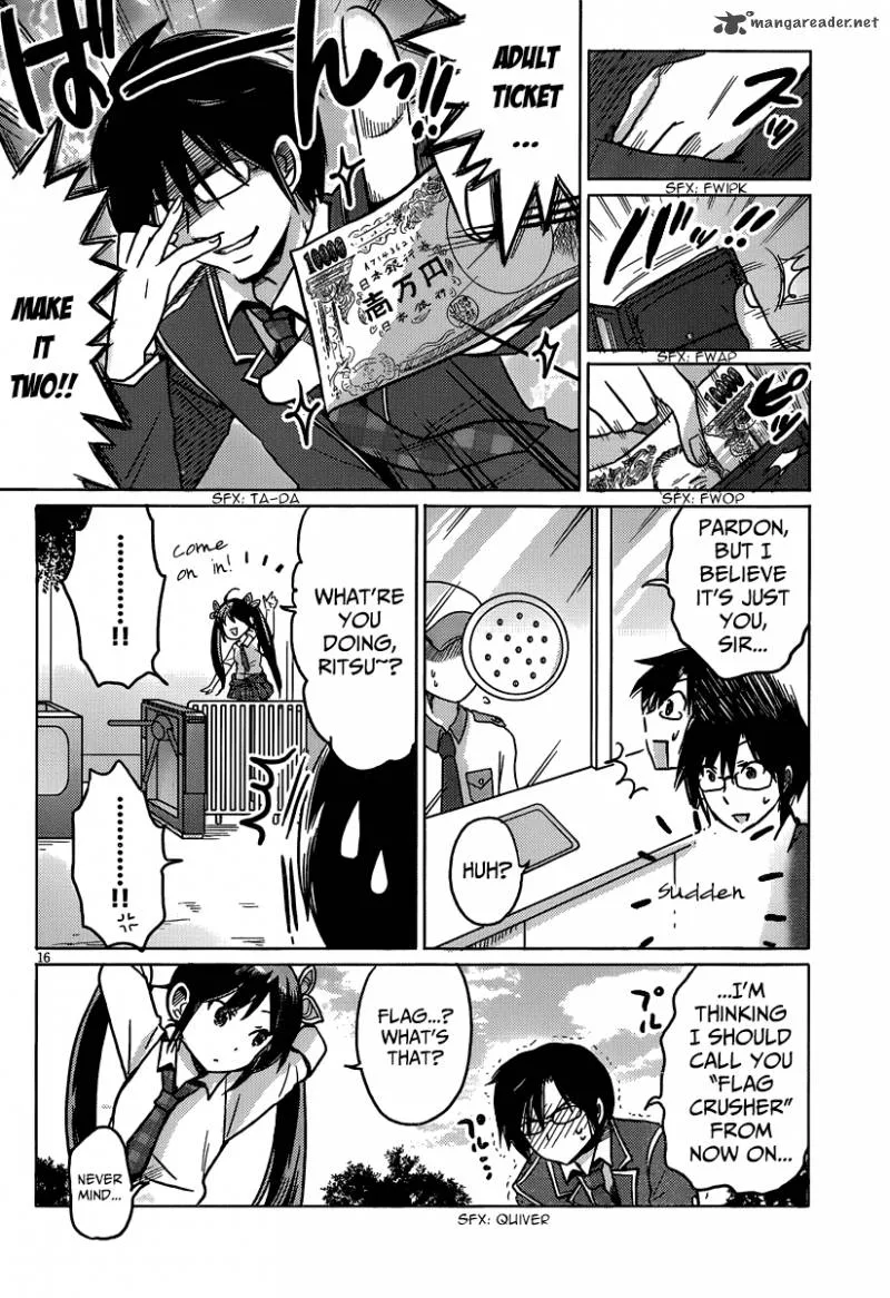 Boku to Kanojo no Renai Mokuroku Chapter 15 page 17
