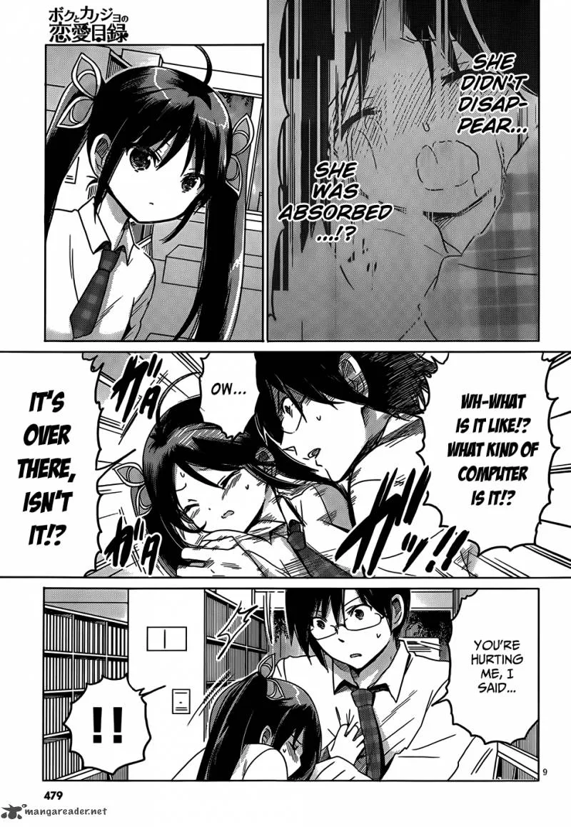 Boku to Kanojo no Renai Mokuroku Chapter 17 page 9