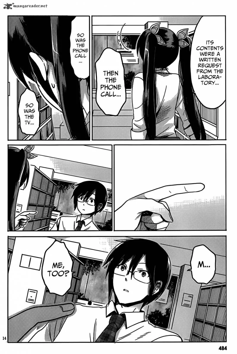 Boku to Kanojo no Renai Mokuroku Chapter 17 page 14