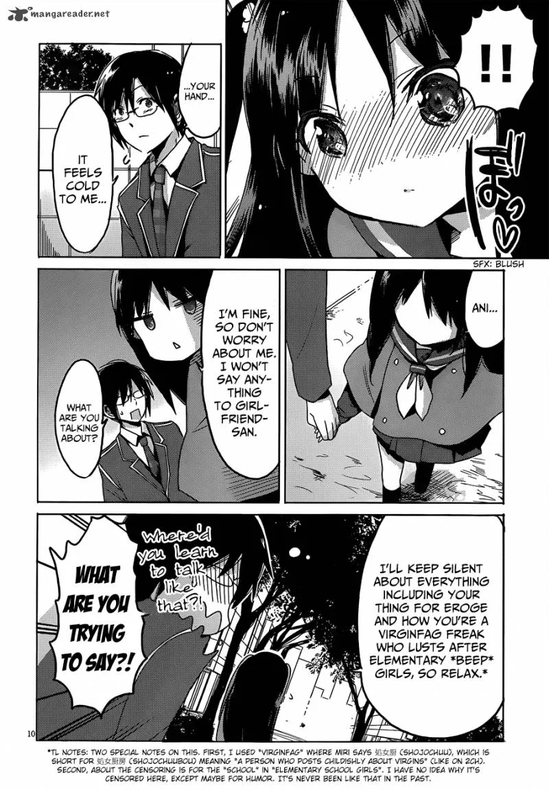 Boku to Kanojo no Renai Mokuroku Chapter 18 page 10