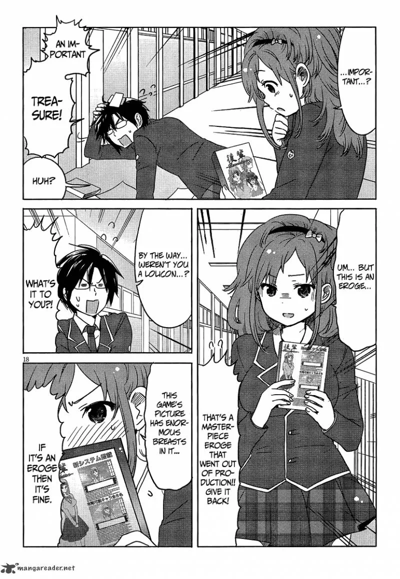 Boku to Kanojo no Renai Mokuroku Chapter 2 page 18