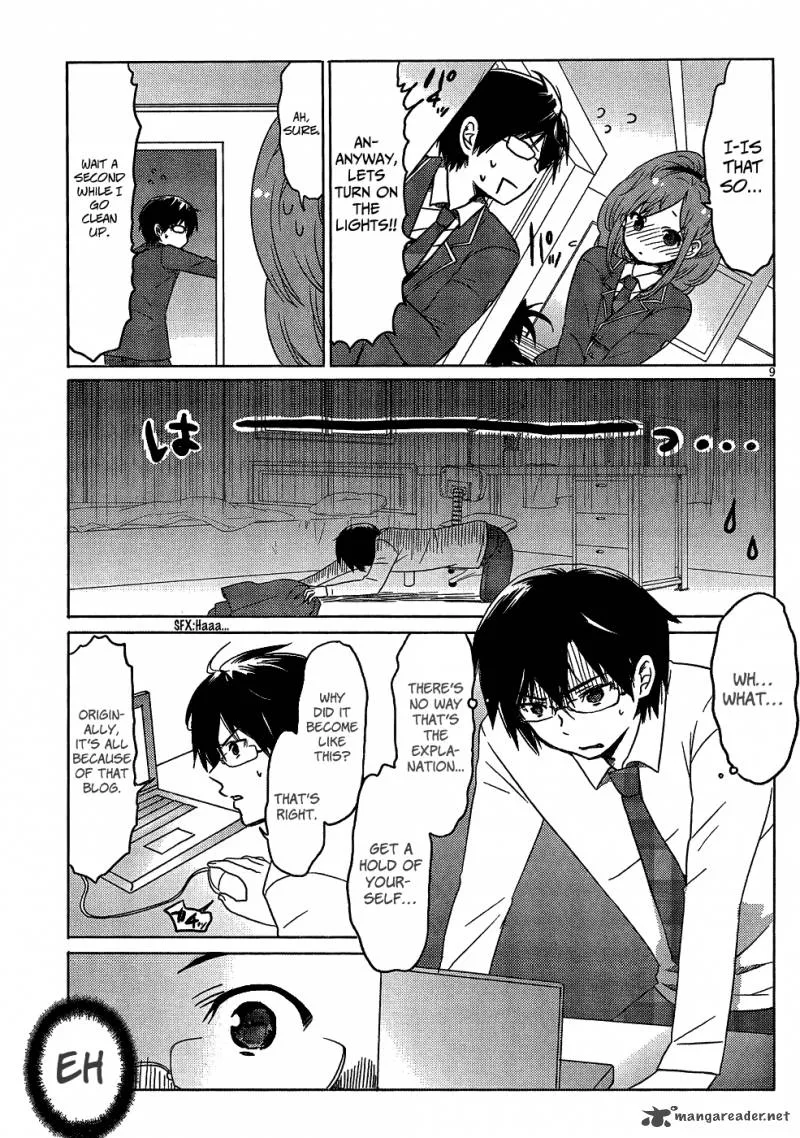 Boku to Kanojo no Renai Mokuroku Chapter 3 page 9