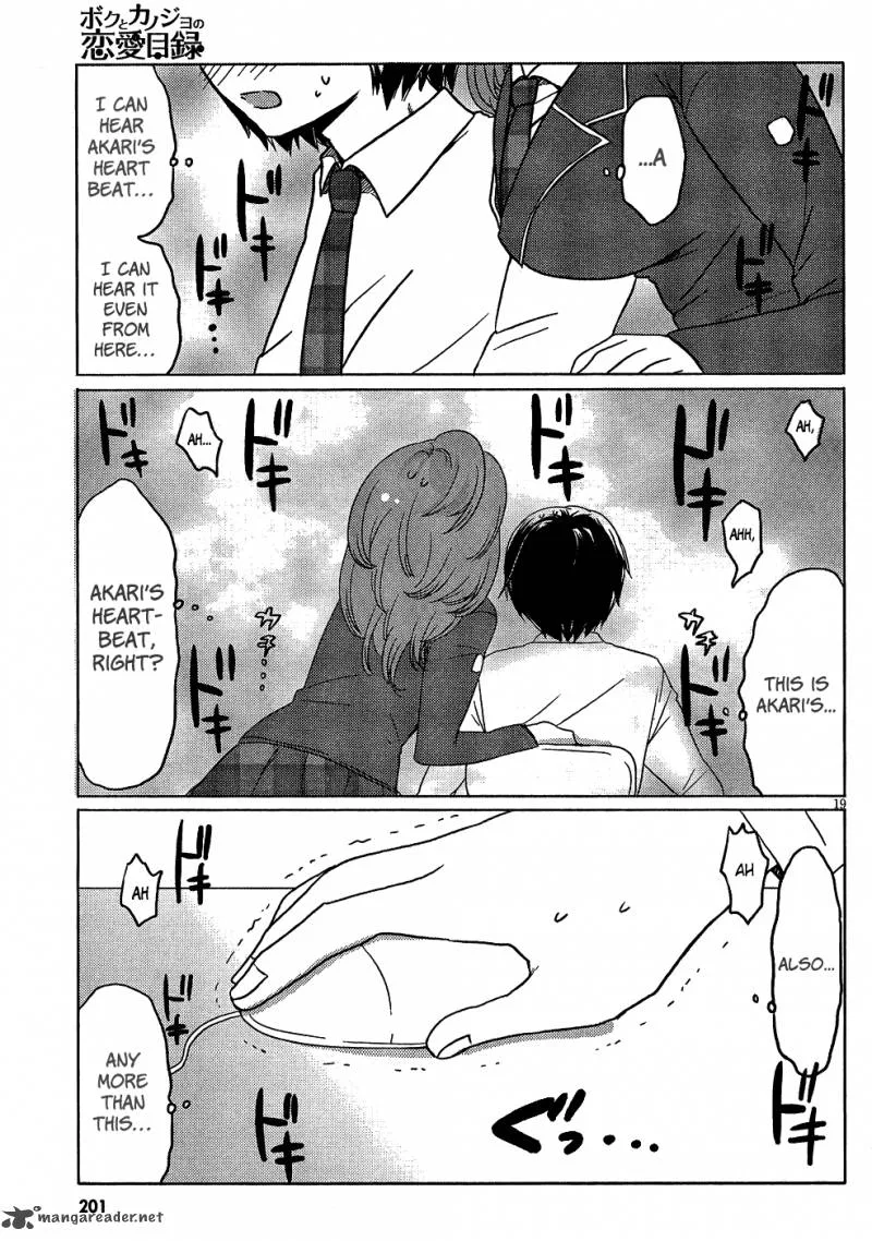 Boku to Kanojo no Renai Mokuroku Chapter 3 page 19
