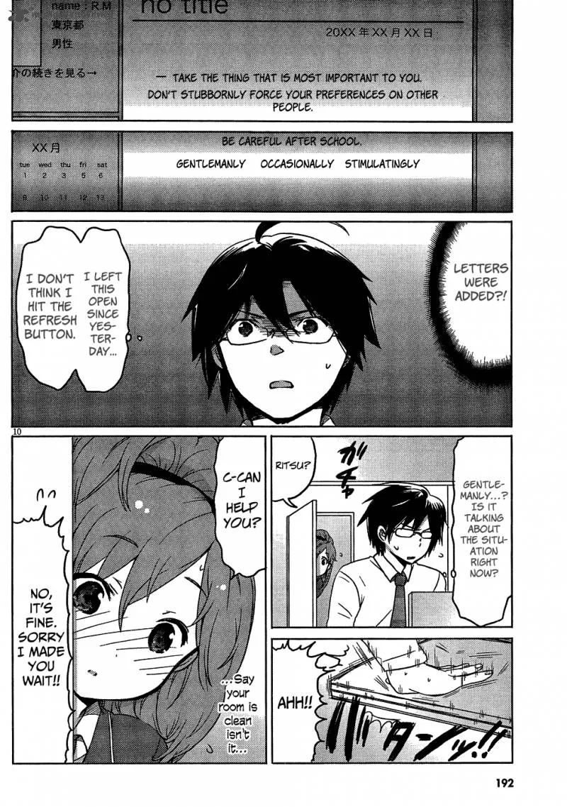 Boku to Kanojo no Renai Mokuroku Chapter 3 page 10