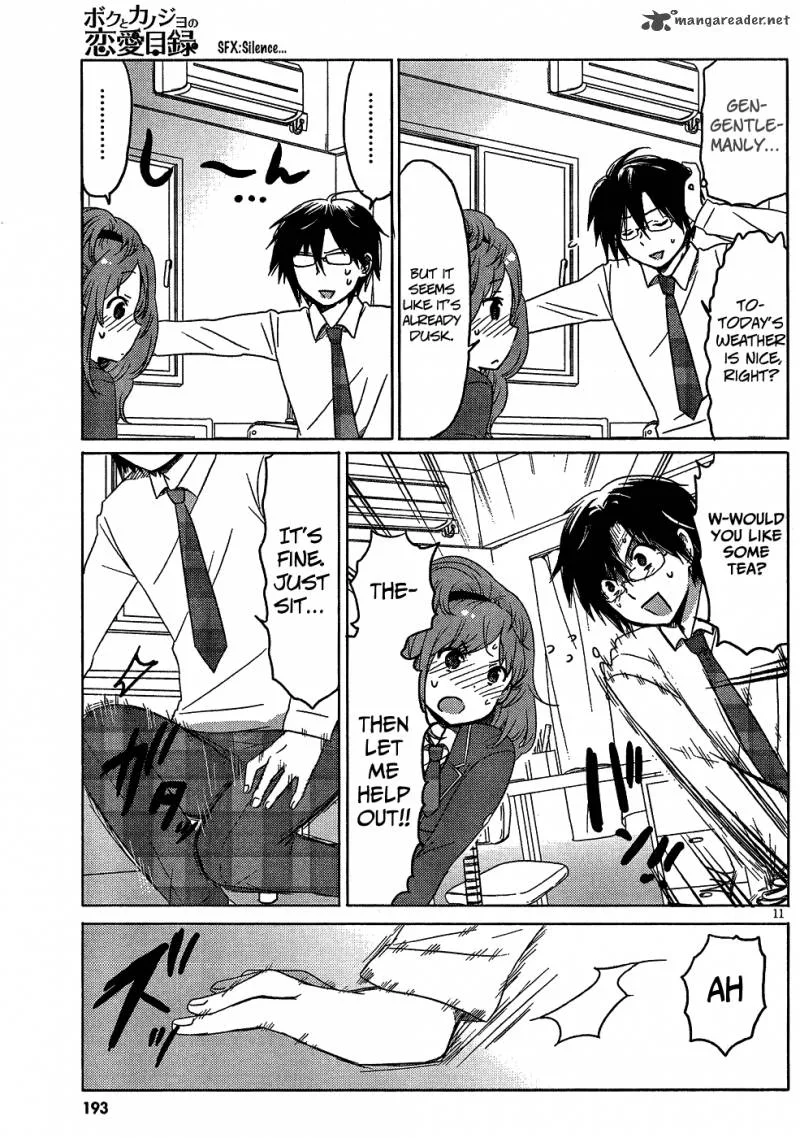 Boku to Kanojo no Renai Mokuroku Chapter 3 page 11