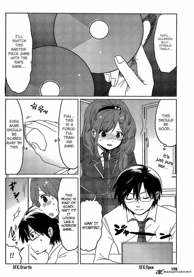 Boku to Kanojo no Renai Mokuroku Chapter 3 page 16