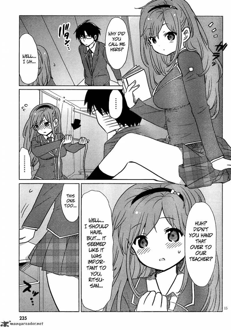 Boku to Kanojo no Renai Mokuroku Chapter 4 page 17