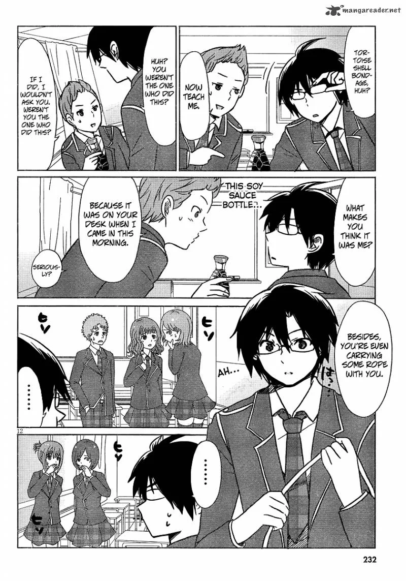 Boku to Kanojo no Renai Mokuroku Chapter 4 page 14