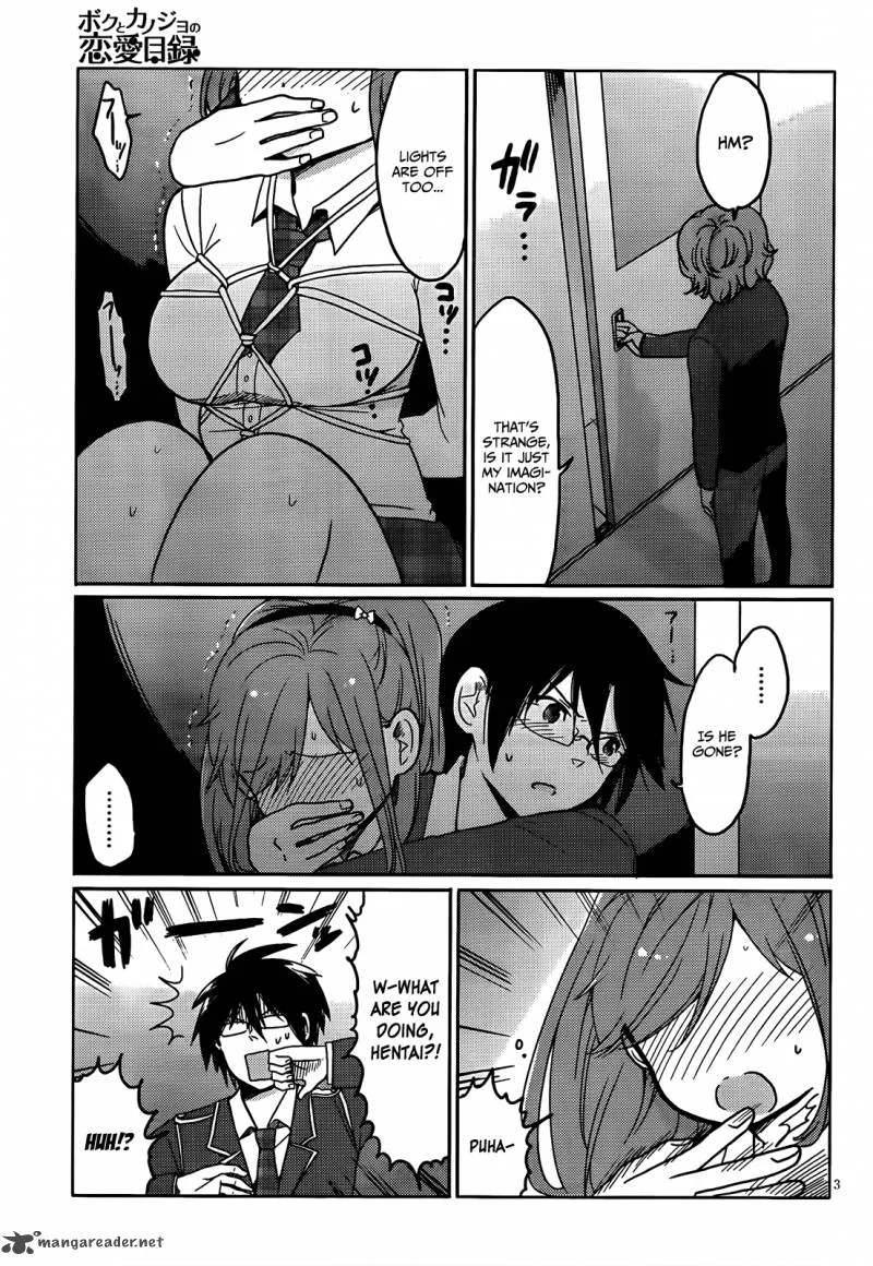 Boku to Kanojo no Renai Mokuroku Chapter 5 page 3