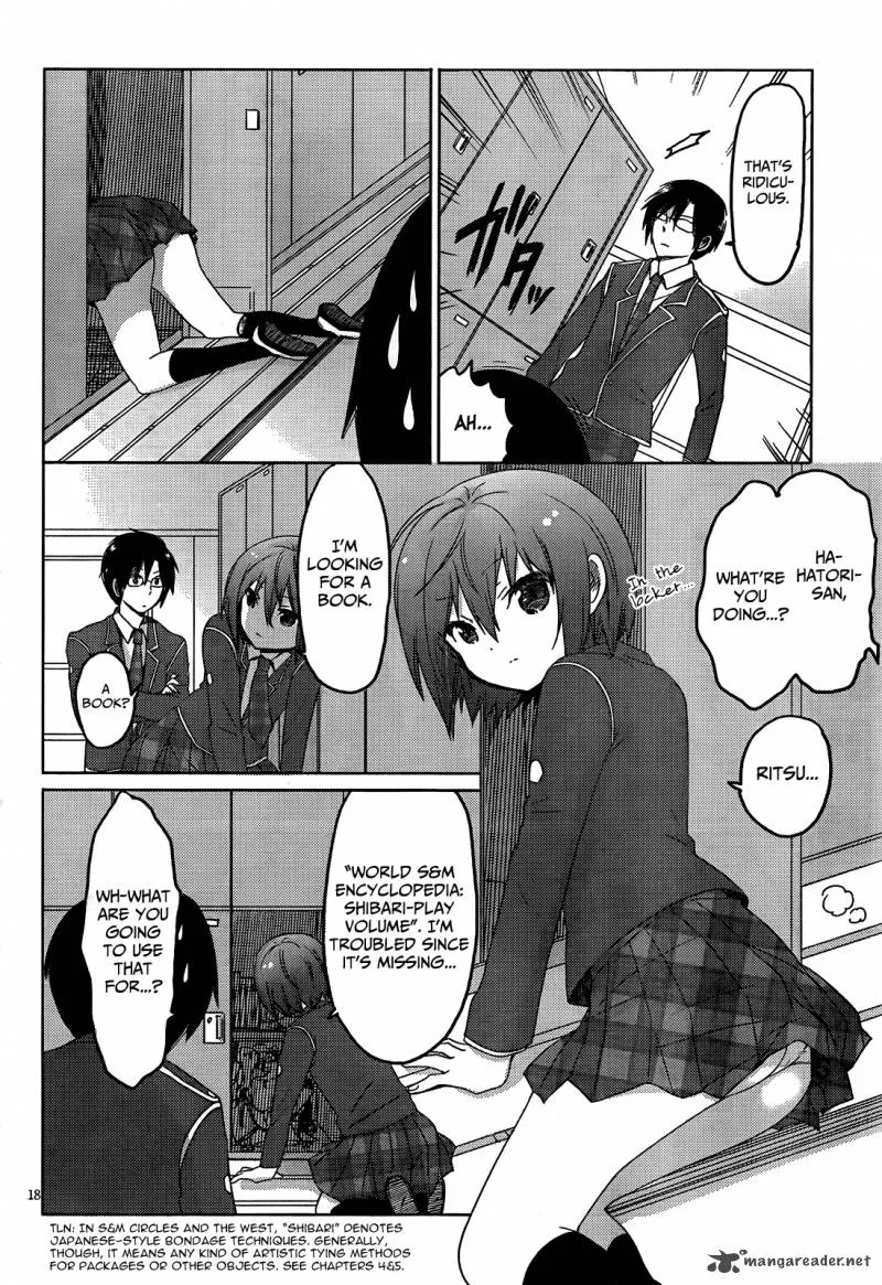 Boku to Kanojo no Renai Mokuroku Chapter 9 page 18