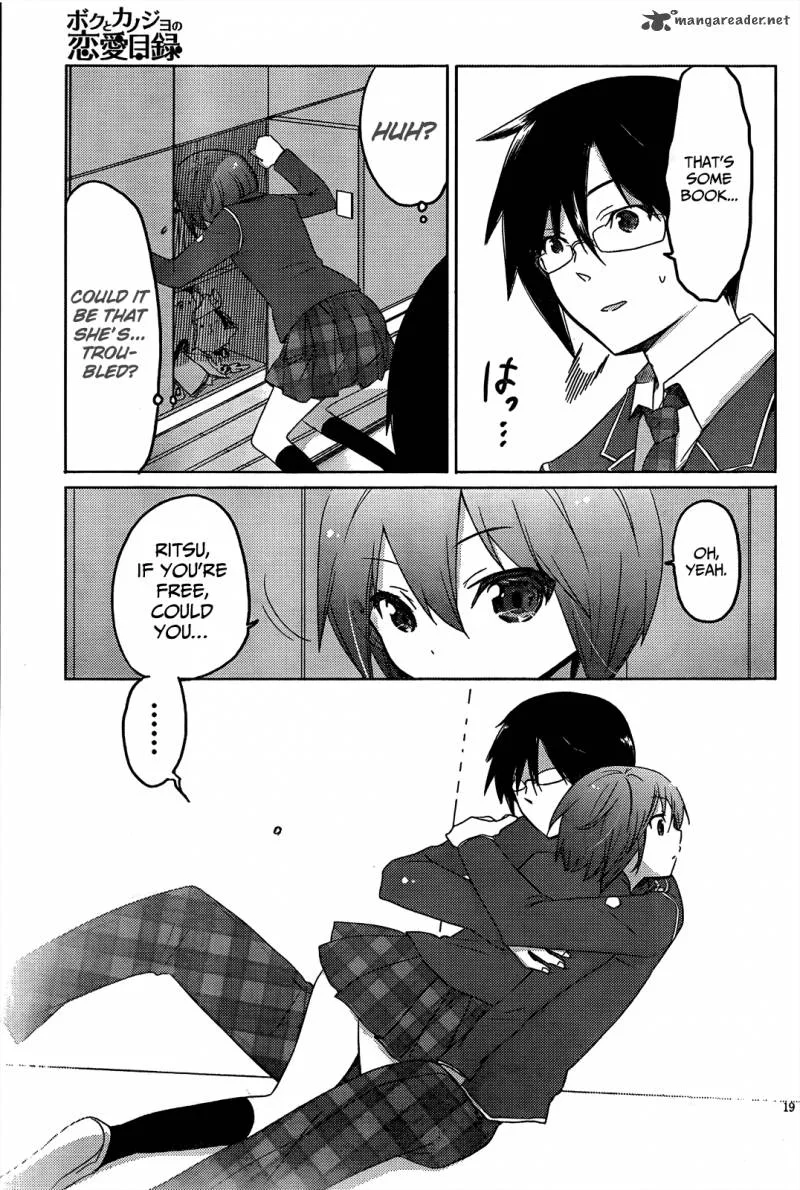 Boku to Kanojo no Renai Mokuroku Chapter 9 page 19