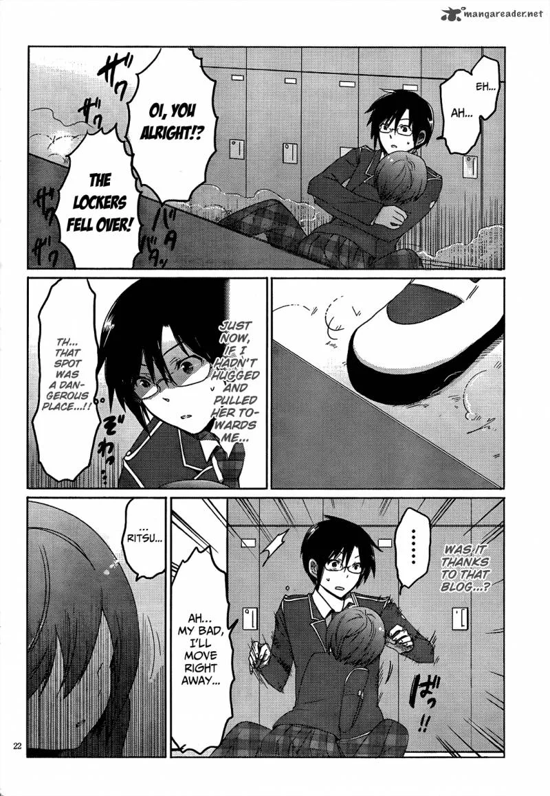 Boku to Kanojo no Renai Mokuroku Chapter 9 page 22