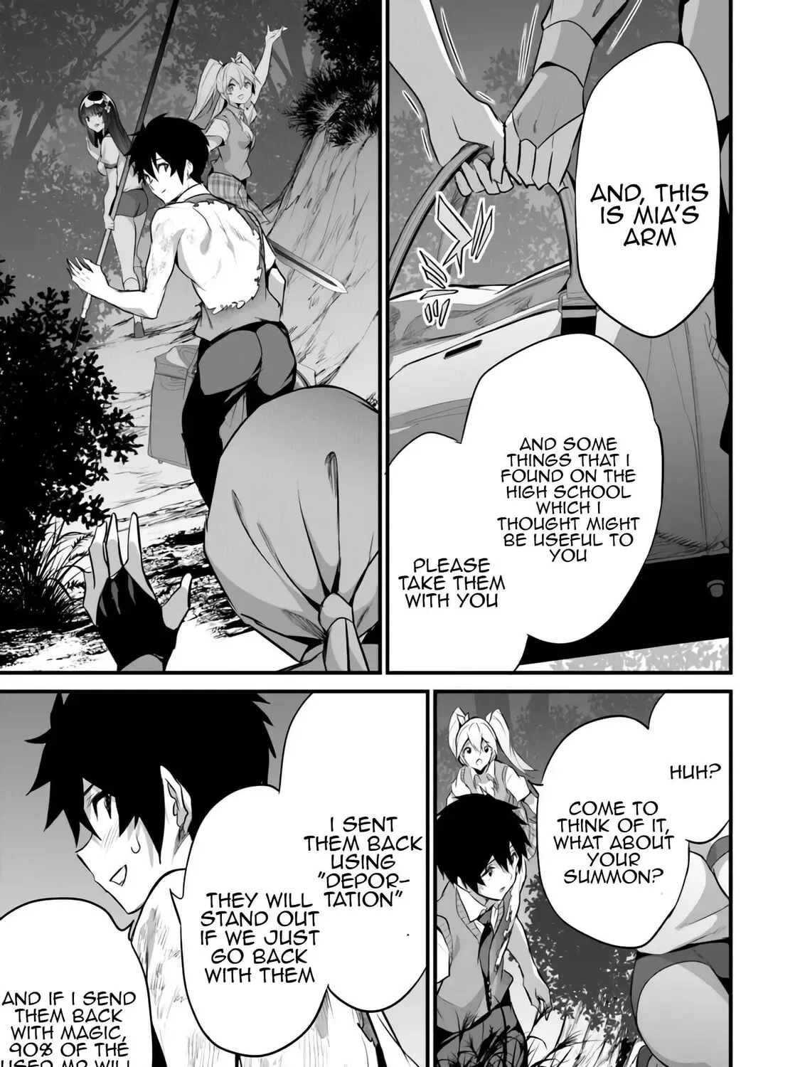 Boku wa Isekai de Fuyo Mahou to Shoukan Mahou wo Tenbin ni Kakeru Chapter 38 page 21