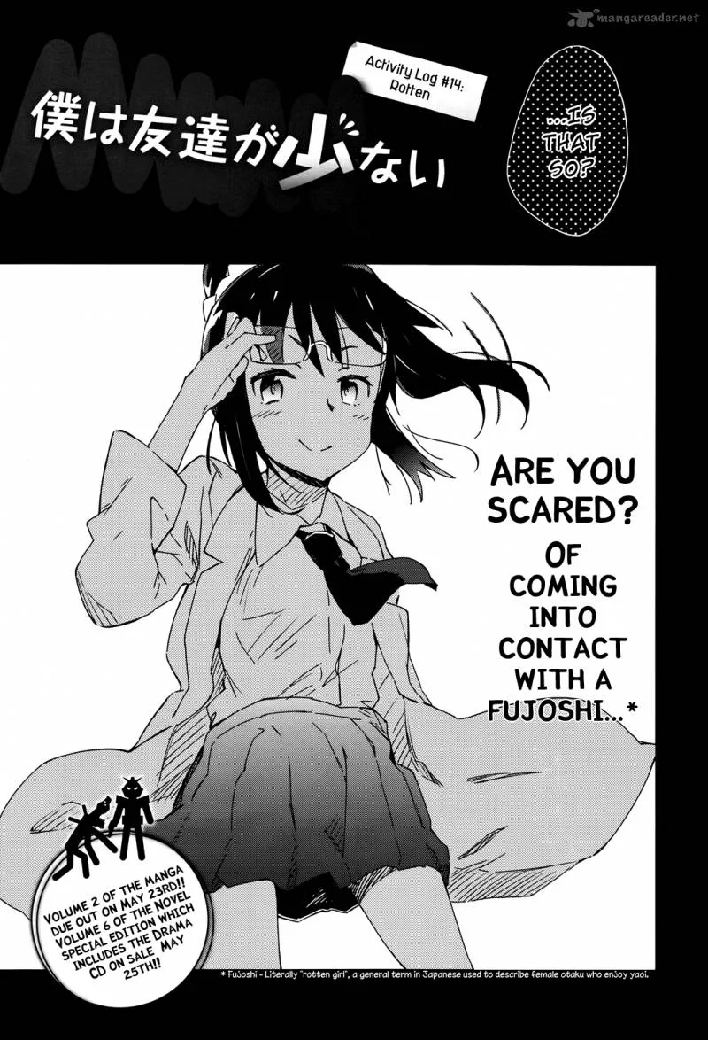 Boku wa Tomodachi ga Sukunai Chapter 14 page 3