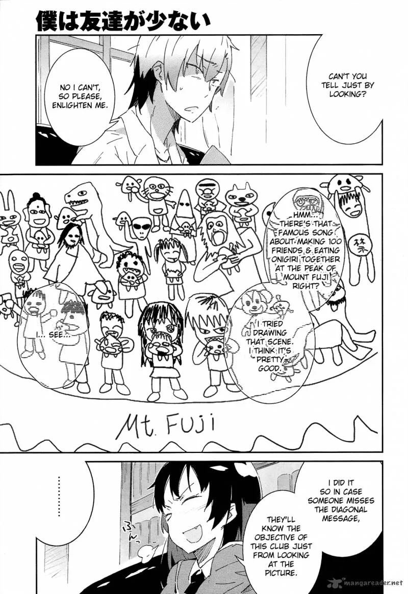 Boku wa Tomodachi ga Sukunai Chapter 2 page 9