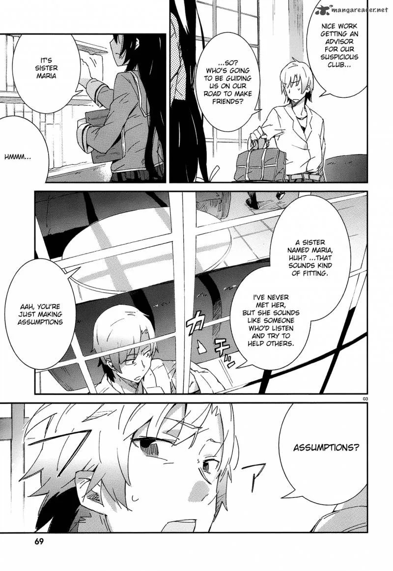Boku wa Tomodachi ga Sukunai Chapter 2 page 3