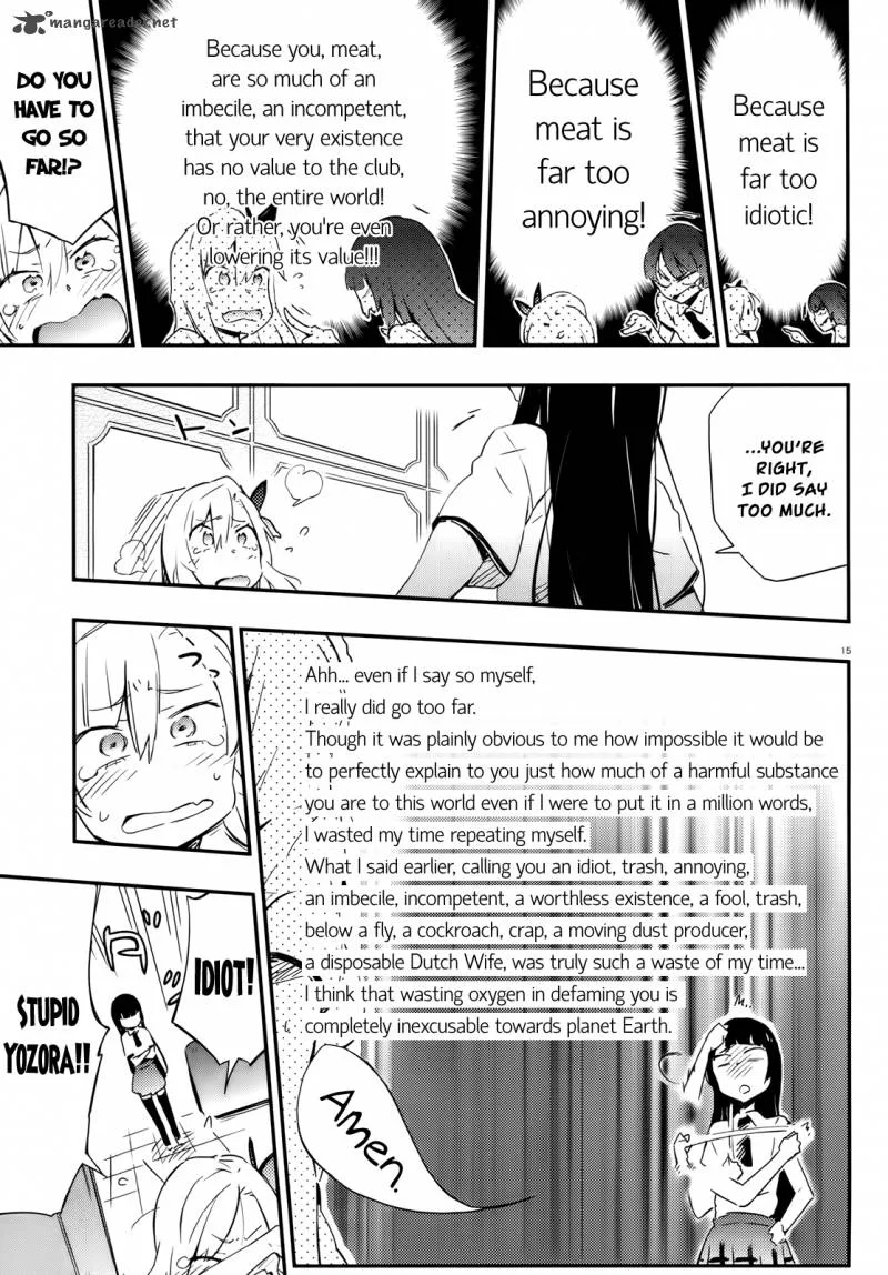 Boku wa Tomodachi ga Sukunai Chapter 20 page 15