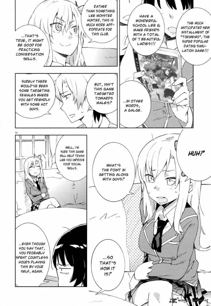 Boku wa Tomodachi ga Sukunai Chapter 4 page 4