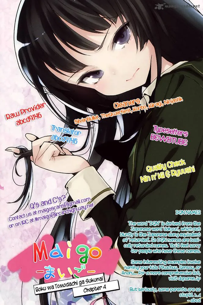 Boku wa Tomodachi ga Sukunai Chapter 4 page 27