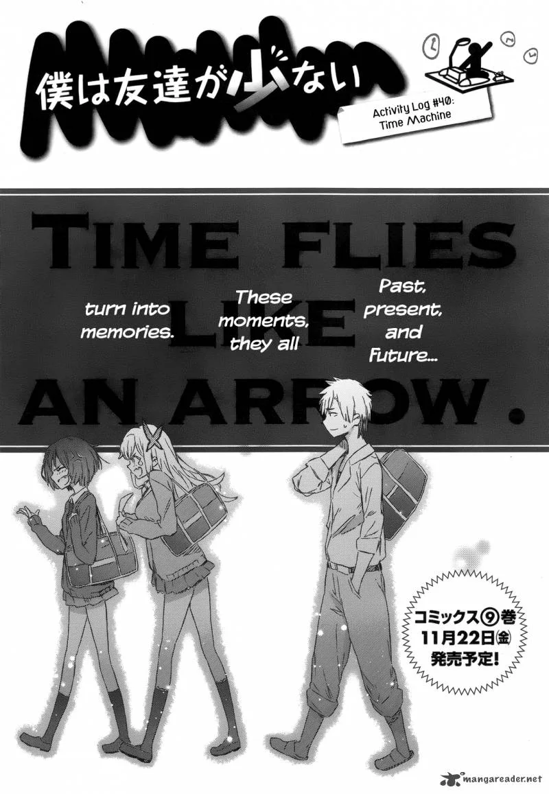 Boku wa Tomodachi ga Sukunai Chapter 40 page 3