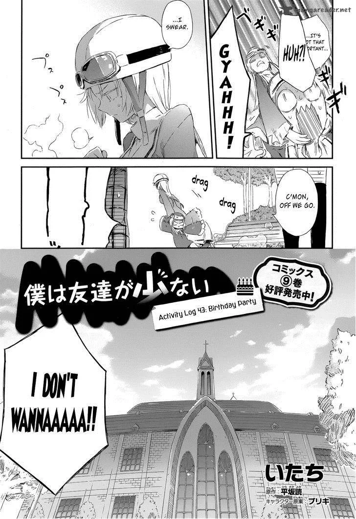 Boku wa Tomodachi ga Sukunai Chapter 43 page 3