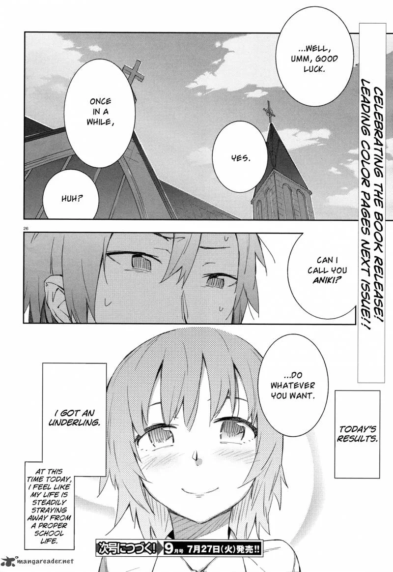 Boku wa Tomodachi ga Sukunai Chapter 5 page 26