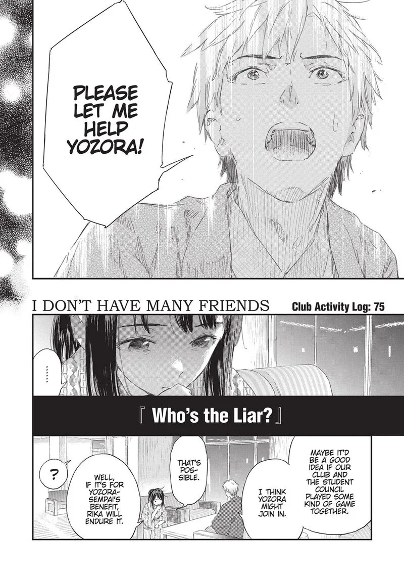 Boku wa Tomodachi ga Sukunai Chapter 75 page 27