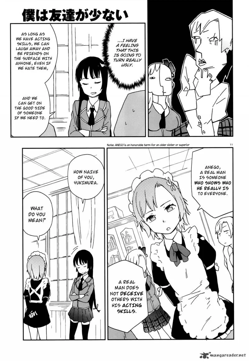 Boku wa Tomodachi ga Sukunai Chapter 8 page 11