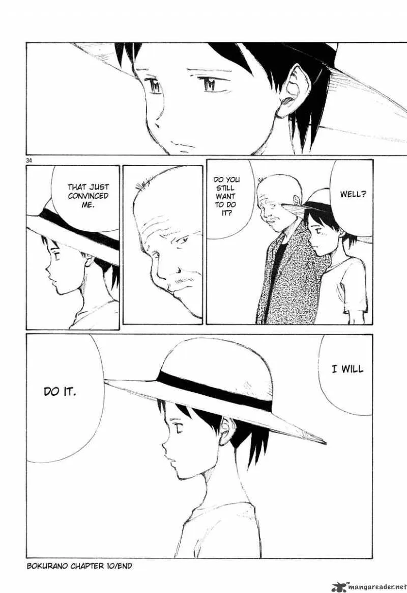 Bokurano Chapter 10 page 34