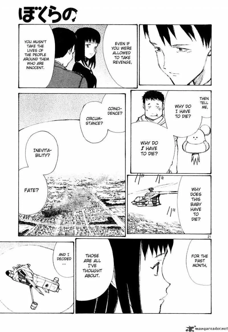 Bokurano Chapter 18 page 21