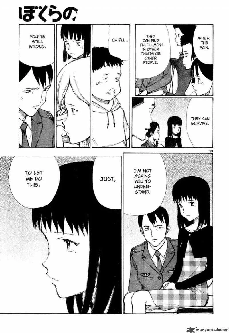 Bokurano Chapter 18 page 23
