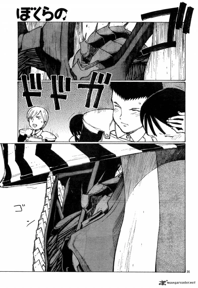 Bokurano Chapter 22 page 35