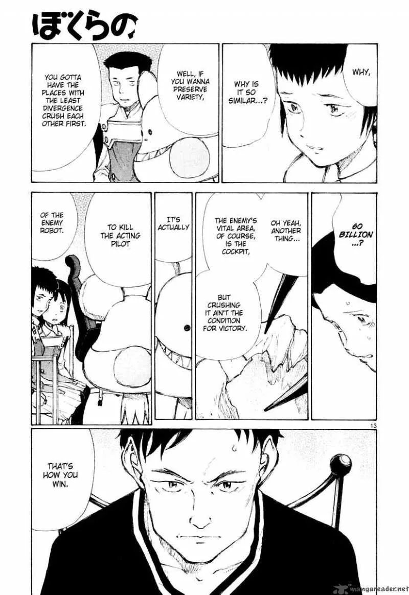 Bokurano Chapter 28 page 14