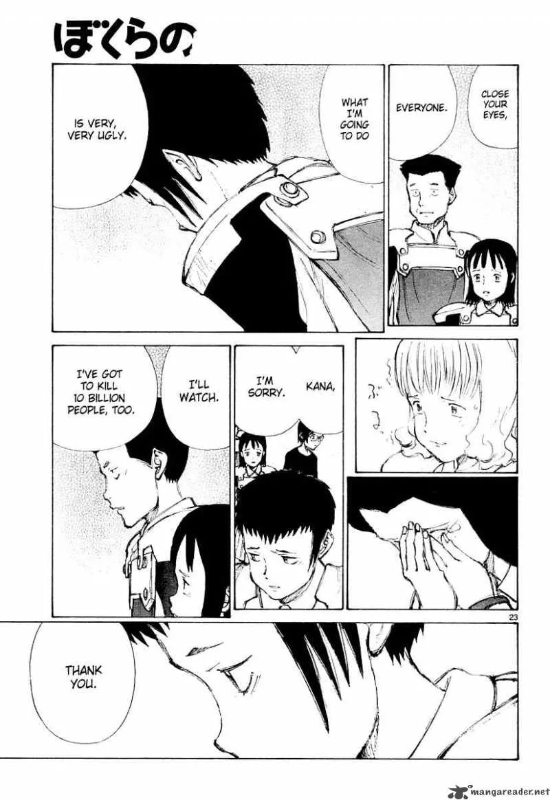 Bokurano Chapter 28 page 23