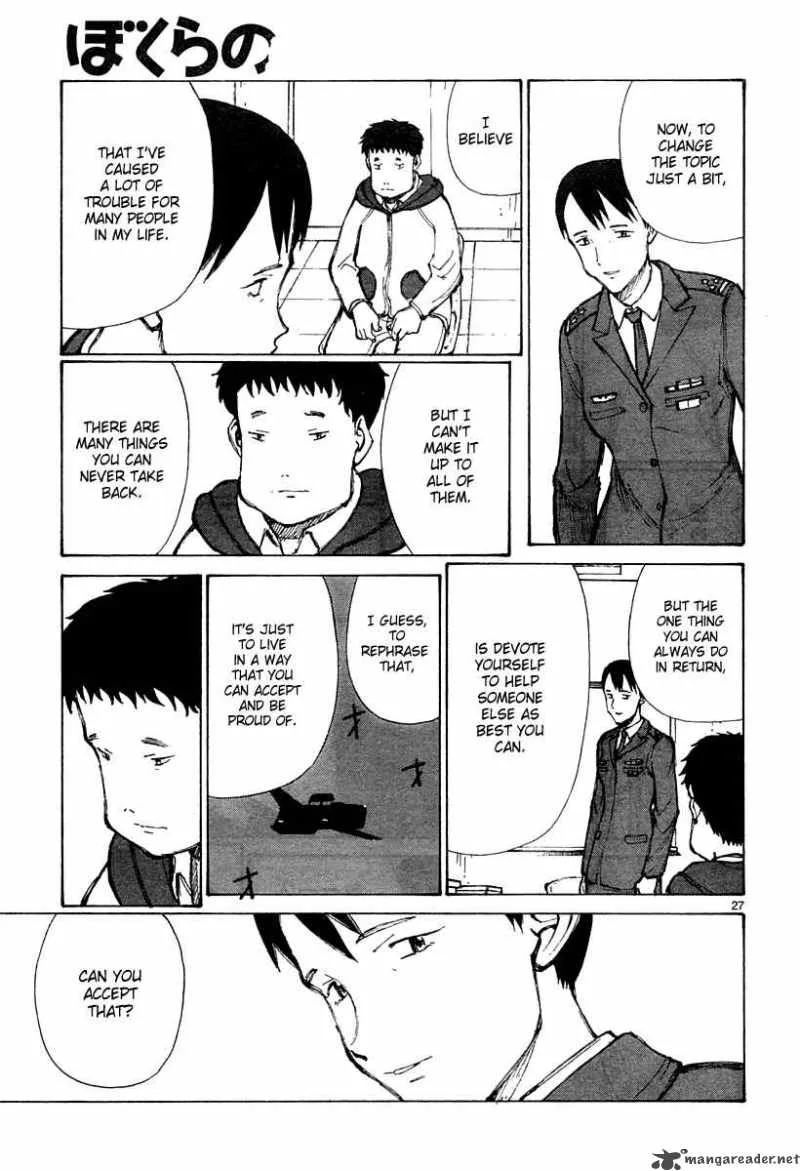 Bokurano Chapter 31 page 27