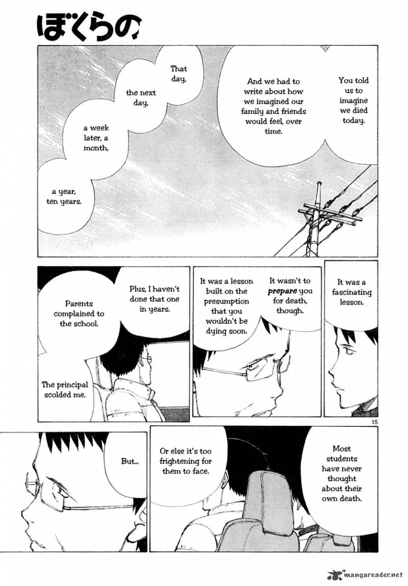 Bokurano Chapter 50 page 14
