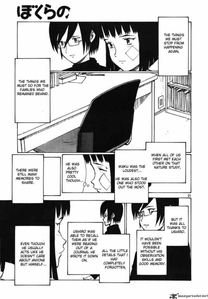 Bokurano Chapter 55 page 21