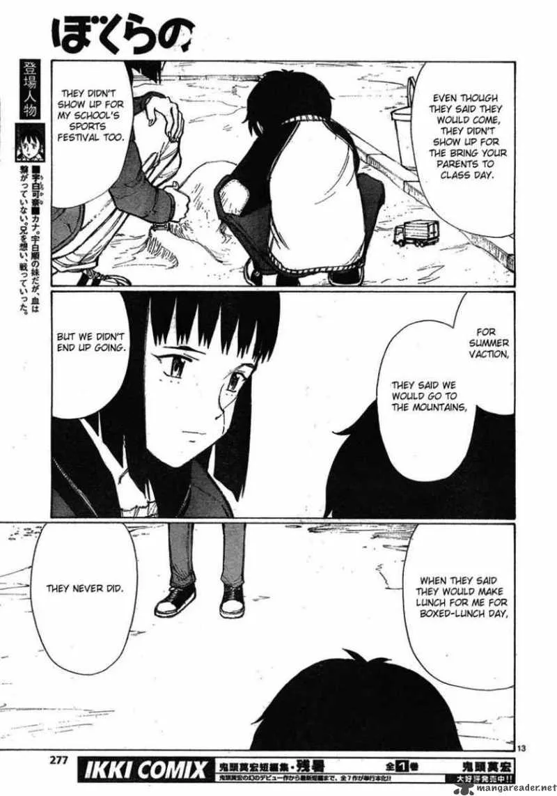 Bokurano Chapter 58 page 13