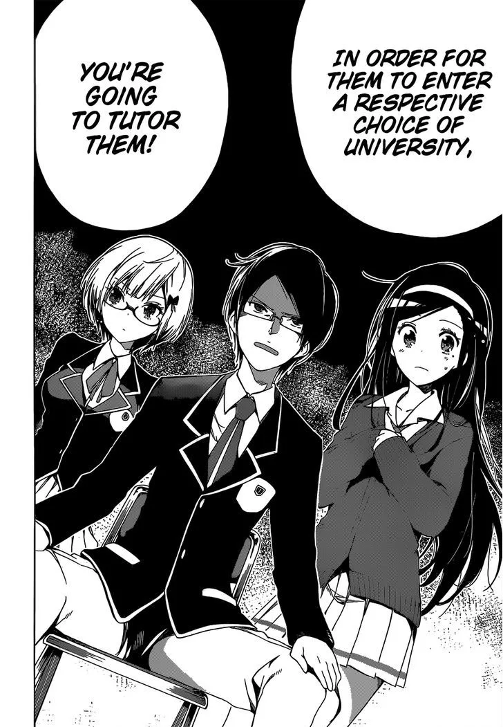 Bokutachi wa Benkyou ga Dekinai Chapter 1 page 21