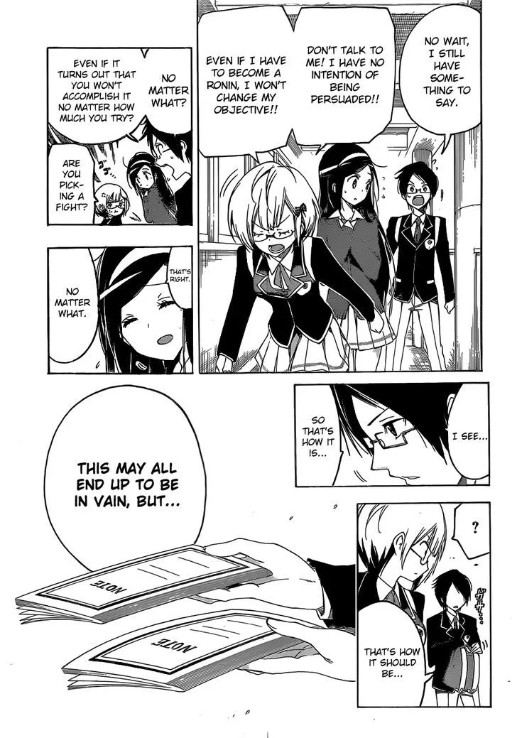Bokutachi wa Benkyou ga Dekinai Chapter 1 page 42