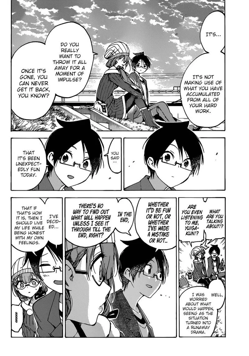 Bokutachi wa Benkyou ga Dekinai Chapter 100 page 16