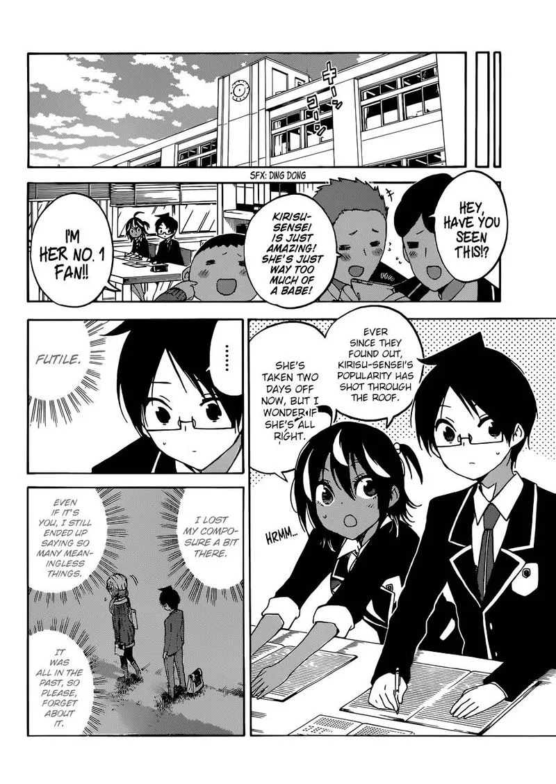 Bokutachi wa Benkyou ga Dekinai Chapter 101 page 14